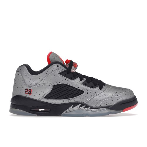 Кроссы Jordan 5 Retro Low Neymar (GS) - подростковая сетка размеров