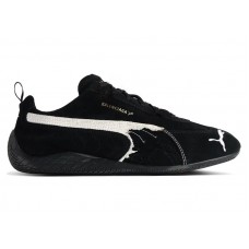 Кроссовки Balenciaga x Puma Speedcat Suede Distressed Black White