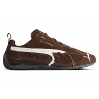 Кроссовки Balenciaga x Puma Speedcat Suede Distressed Brown White