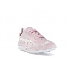 Кроссовки Balenciaga x Puma Speedcat Suede Distressed Pink White