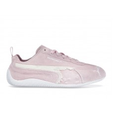 Кроссовки Balenciaga x Puma Speedcat Suede Distressed Pink White