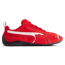 Кроссовки Balenciaga x Puma Speedcat Suede Distressed Red White