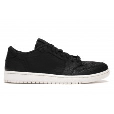 Кроссовки Jordan 1 Retro Low Swooshless Black