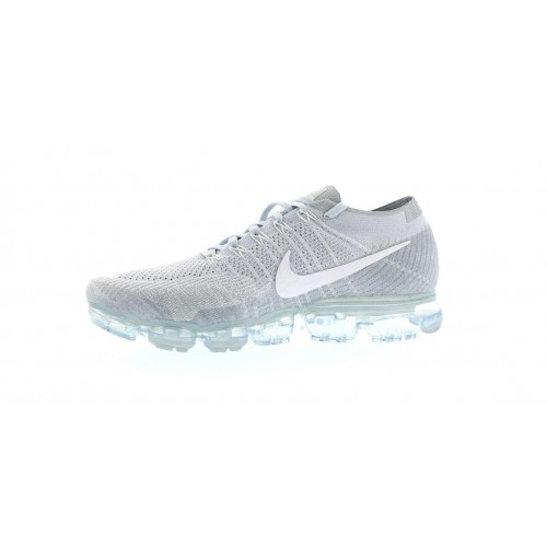 Кроссы Nike Air VaporMax Pure Platinum - мужская сетка размеров