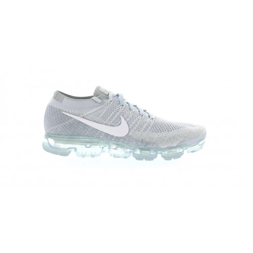 Кроссы Nike Air VaporMax Pure Platinum - мужская сетка размеров