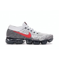 Кроссовки Nike Air VaporMax Platinum Red Black