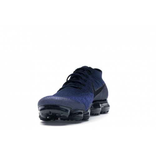 Кроссы Nike Air VaporMax Midnight Navy - мужская сетка размеров