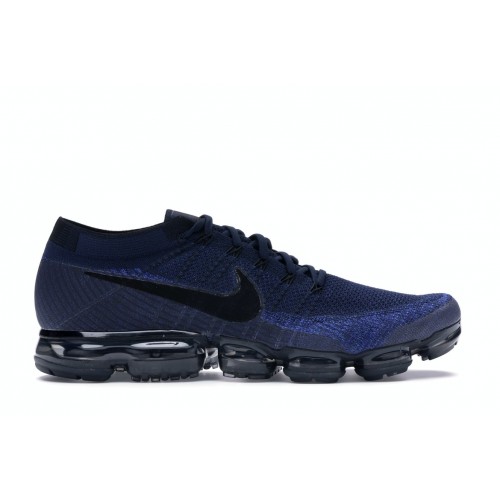 Кроссы Nike Air VaporMax Midnight Navy - мужская сетка размеров