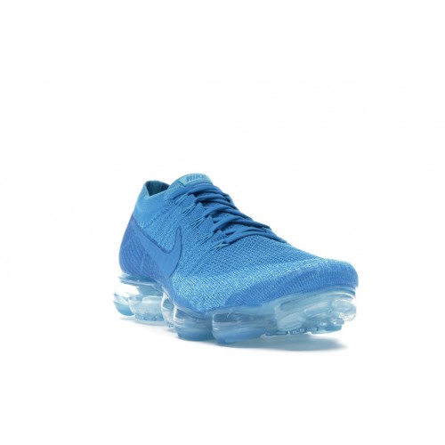 Кроссы Nike Air VaporMax Blue Orbit - мужская сетка размеров