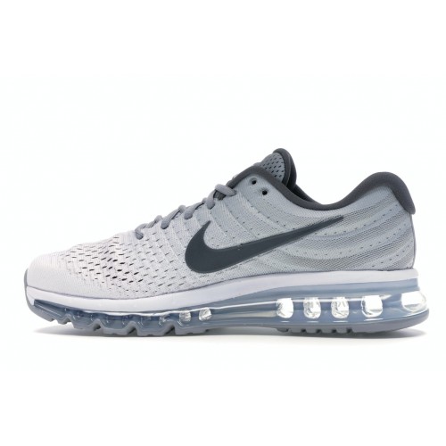 Кроссы Nike Air Max 2017 Wolf Grey - мужская сетка размеров