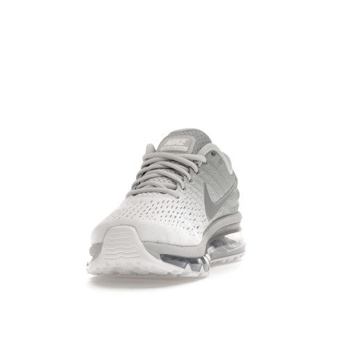 Кроссы Nike Air Max 2017 Pure Platinum Wolf Grey (W) - женская сетка размеров
