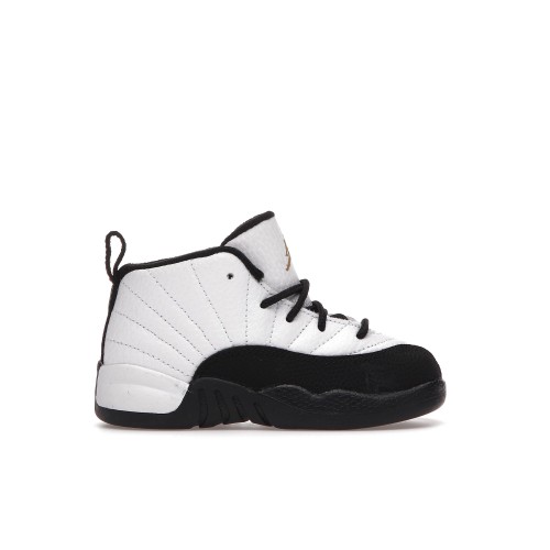 Кроссы Jordan 12 Retro Royalty Taxi (TD) - детская сетка размеров