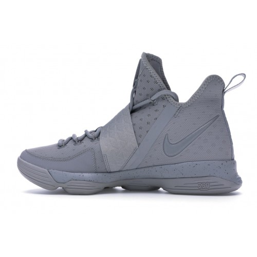 Кроссы Nike LeBron 14 Silver - мужская сетка размеров
