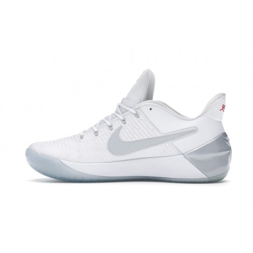 Кроссы Nike Kobe A.D. White Chrome - мужская сетка размеров