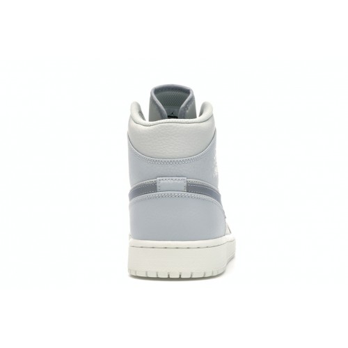 Кроссы Jordan 1 Mid Light Bone - мужская сетка размеров