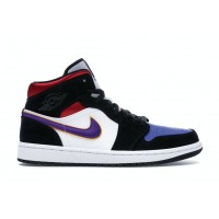 Кроссовки Jordan 1 Mid Lakers Top 3