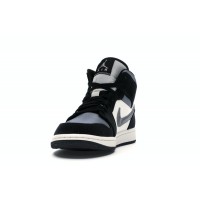 Jordan 1 Mid Satin Grey Toe