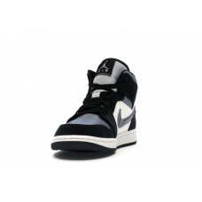 Jordan 1 Mid Satin Grey Toe