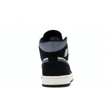 Jordan 1 Mid Satin Grey Toe
