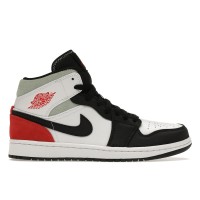 Кроссовки Jordan 1 Mid SE Red Black Toe