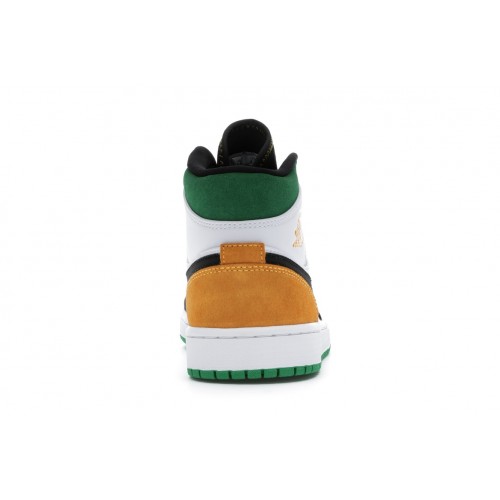 Кроссы Jordan 1 Mid Oakland - мужская сетка размеров
