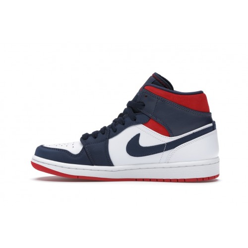 Кроссы Jordan 1 Mid SE USA - мужская сетка размеров