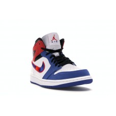 Jordan 1 Mid Multi-Color Swoosh