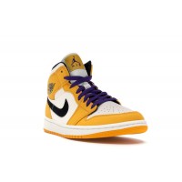 Jordan 1 Mid SE Lakers