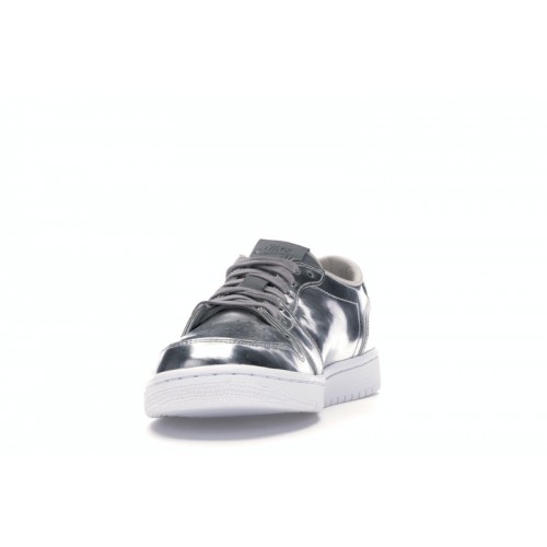 Air Jordan 1 Retro Low OG Pinnacle Metallic Silver - мужская сетка размеров