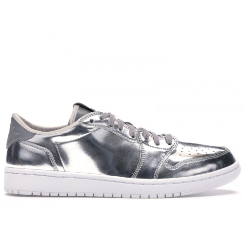 Air Jordan 1 Retro Low OG Pinnacle Metallic Silver - мужская сетка размеров