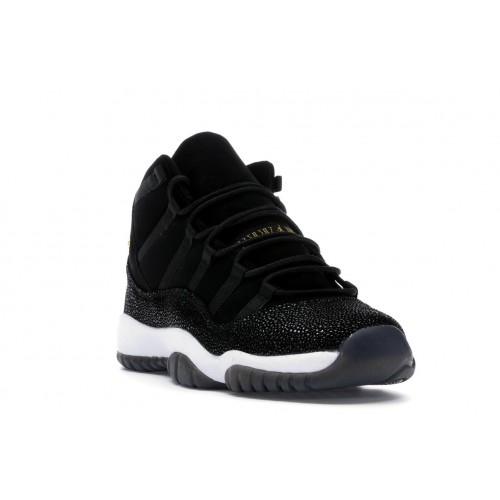 Кроссы Jordan 11 Retro Heiress Black Stingray (GS) - подростковая сетка размеров