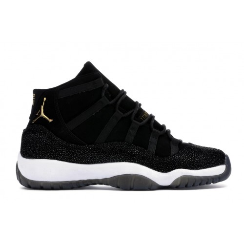 Кроссы Jordan 11 Retro Heiress Black Stingray (GS) - подростковая сетка размеров