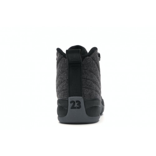 Кроссы Jordan 12 Retro Wool (GS) - подростковая сетка размеров
