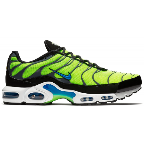 Кроссы Nike Air Max Plus Scream Green - мужская сетка размеров