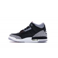 Подростковые Jordan 3 Retro Black Cement (2018) (GS)