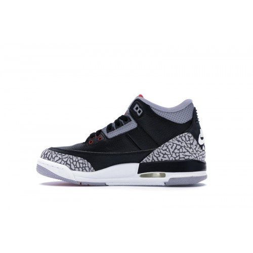 Кроссы Jordan 3 Retro Black Cement (2018) (GS) - подростковая сетка размеров