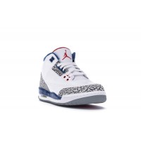 Подростковые Jordan 3 Retro True Blue (2016) (GS)