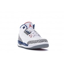 Подростковые Jordan 3 Retro True Blue (2016) (GS)