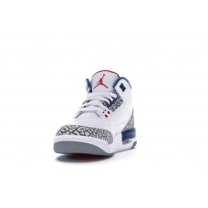 Подростковые Jordan 3 Retro True Blue (2016) (GS)