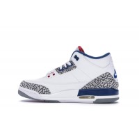 Подростковые Jordan 3 Retro True Blue (2016) (GS)