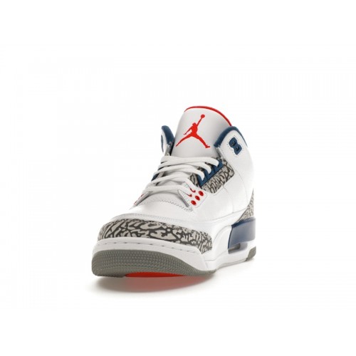 Кроссы Jordan 3 Retro True Blue (2016) - мужская сетка размеров
