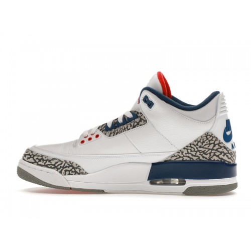 Кроссы Jordan 3 Retro True Blue (2016) - мужская сетка размеров