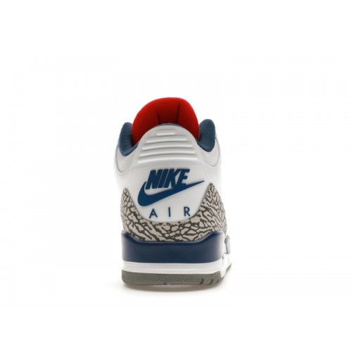 Кроссы Jordan 3 Retro True Blue (2016) - мужская сетка размеров