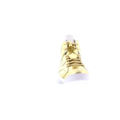 Кроссы Jordan 6 Retro Pinnacle Metallic Gold - мужская сетка размеров