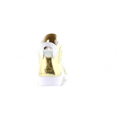 Кроссы Jordan 6 Retro Pinnacle Metallic Gold - мужская сетка размеров