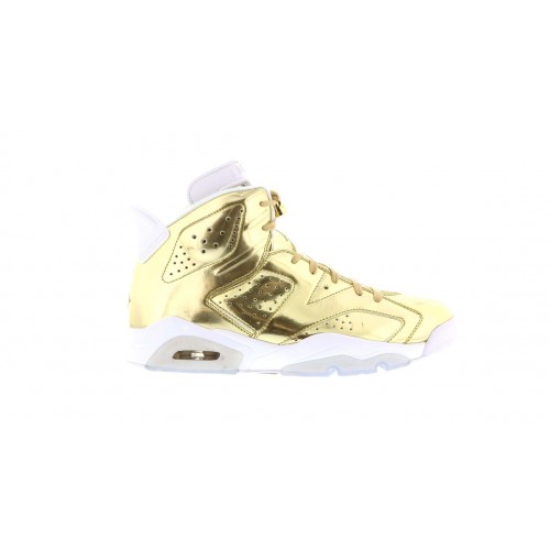 Кроссы Jordan 6 Retro Pinnacle Metallic Gold - мужская сетка размеров