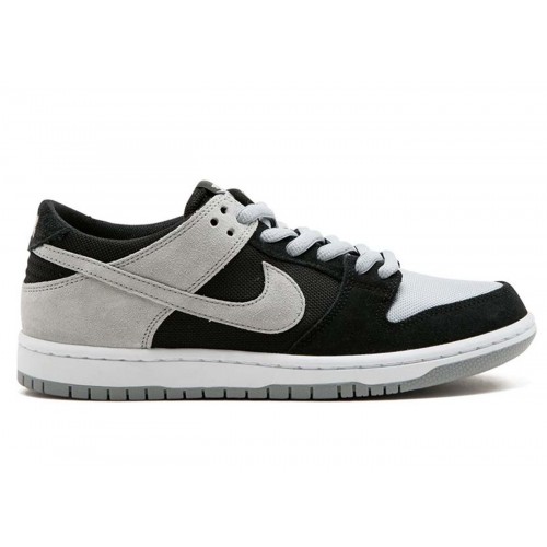 Кроссы Nike SB Zoom Dunk Low Pro Black Wolf Grey White - мужская сетка размеров