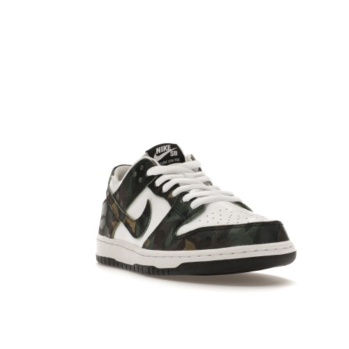 Кроссы Nike SB Dunk Low Camo Legion Green - мужская сетка размеров