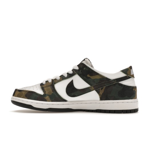 Кроссы Nike SB Dunk Low Camo Legion Green - мужская сетка размеров