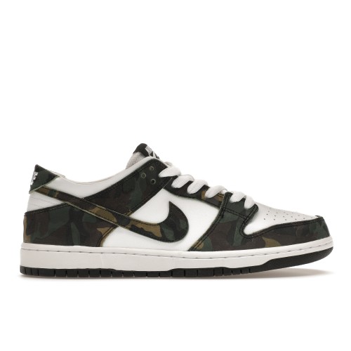 Кроссы Nike SB Dunk Low Camo Legion Green - мужская сетка размеров